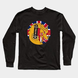 van King - King Golden Dragon Jack UK - The Streets Are My Kingdom Long Sleeve T-Shirt